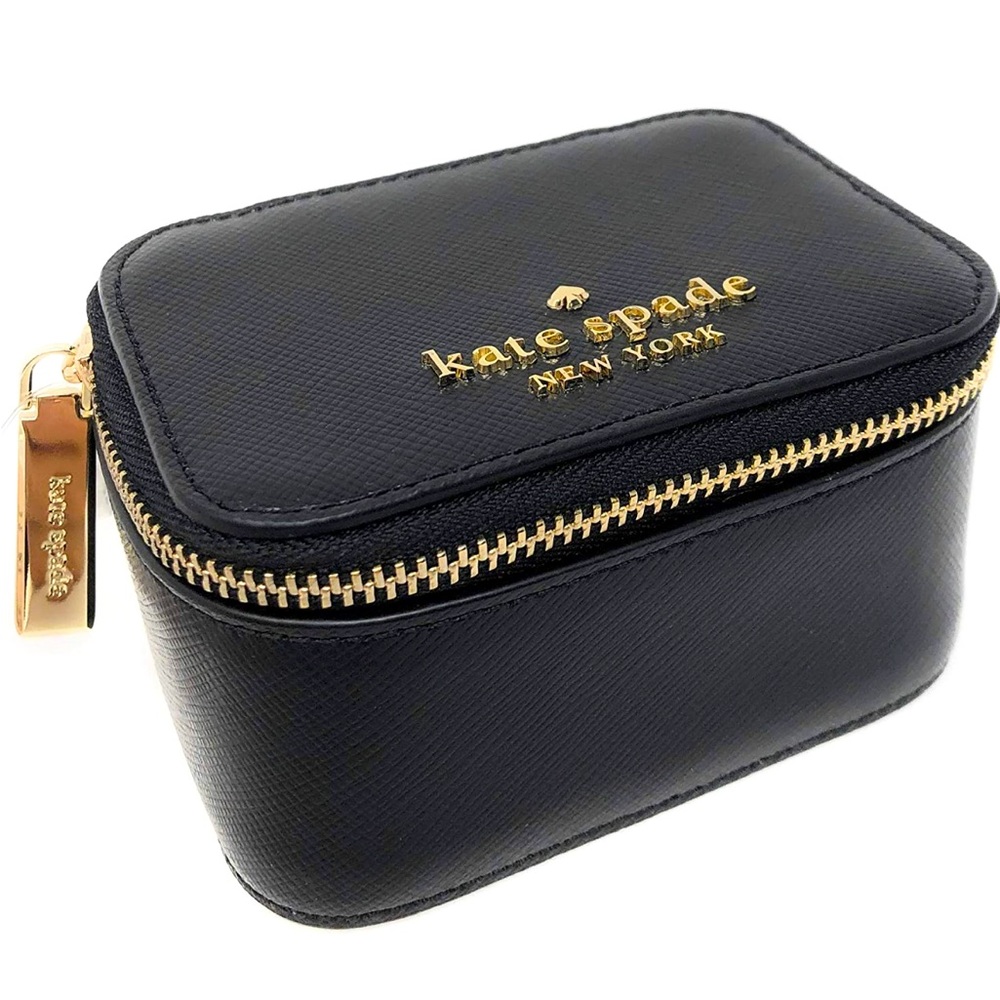 Kate Spade Small Black Jewelry Holder - Flawless Condition